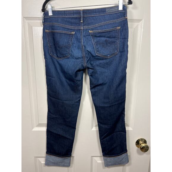 AG Adriano Goldschmied The Stevie Cuff Slim Straight Jean 27 / 4 Capsule Staple - Picture 4 of 7